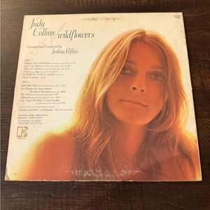 Judy Collins 'Wildflowers' Vintage Vinyl Record